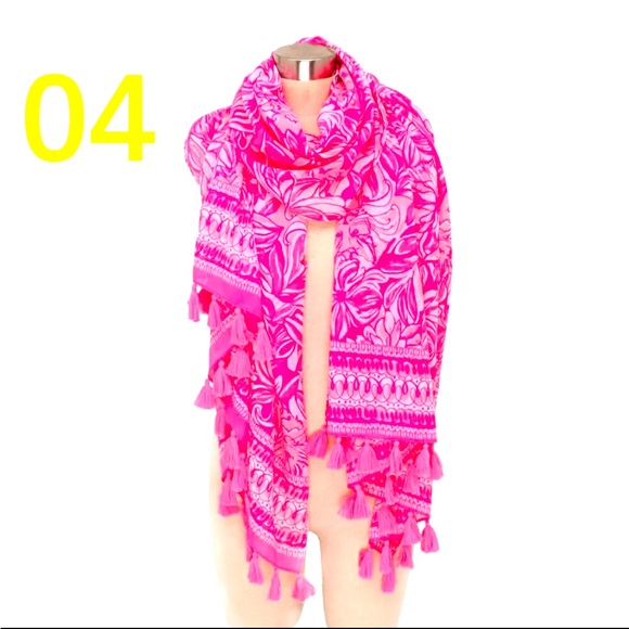 RARE LILLY PULITZER RESORT
SCARF WRAP LILLIAN
OVERSIZED BLANKET
ENGINEERED - Picture 5 of 10